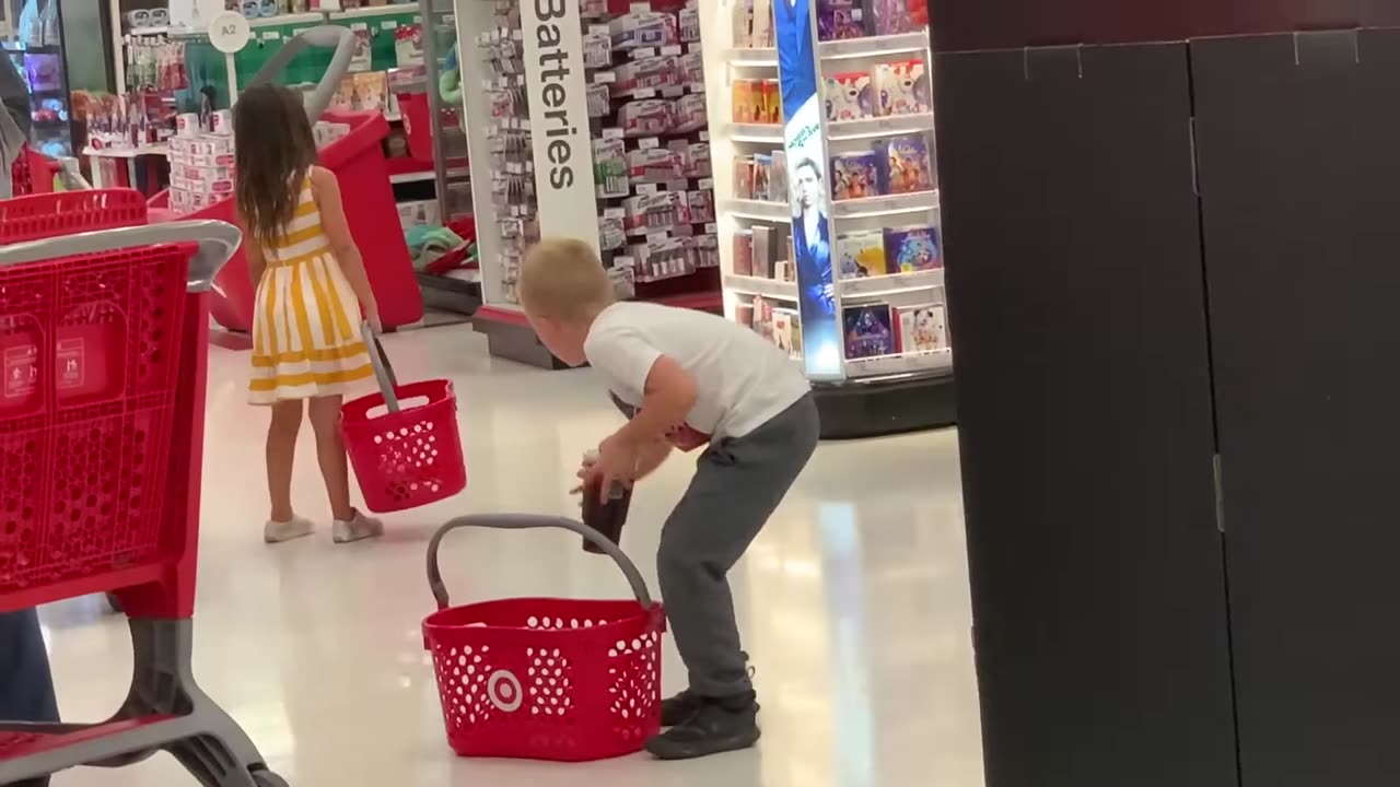 kids do the craziest things.