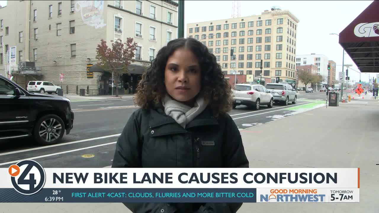 ‘Just try to work with it’ New bike lane on Riverside Avenue causes confusion