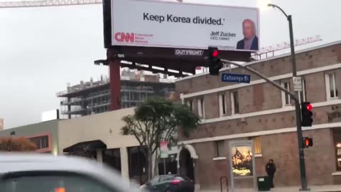 Anti-CNN Billboard by The Faction