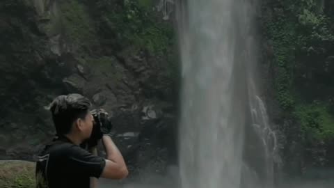 the beauty of Genting Waterfall