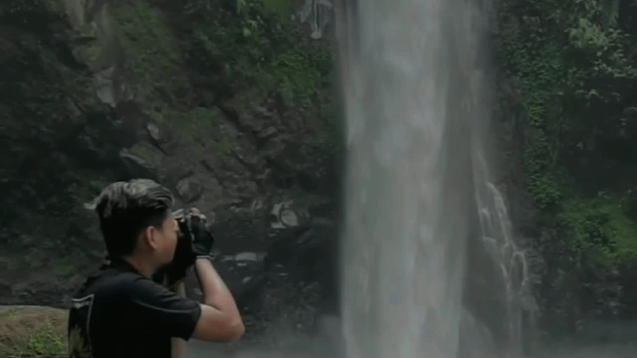 the beauty of Genting Waterfall