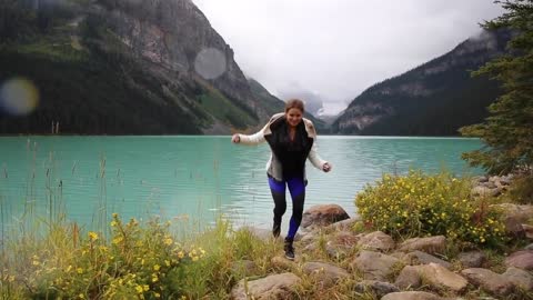 A 20 second video of Lake Louise