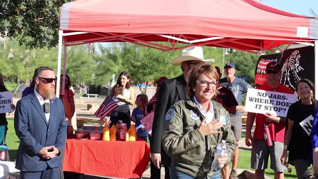 VD5-6 Worldwide Walkouts AZ Rally Senator Wendy Rogers speech