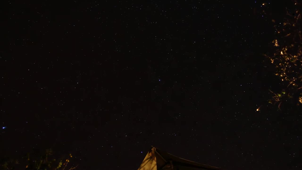 Maasai Mara Starry Night Timelapse