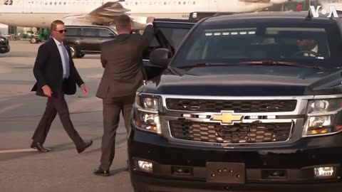 Trump Arrives in Georgia to Surrender in Election Case | VOA News