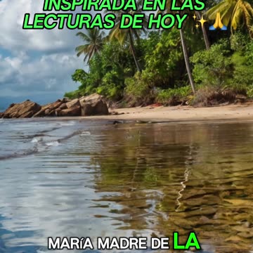 🙏✨Oración Inspirada en las Lecturas de Hoy ✨🙏