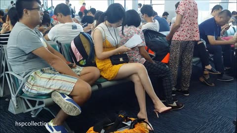 Boarding gate mule (shoe)play! Preview ( Full clip is 13.59min )
