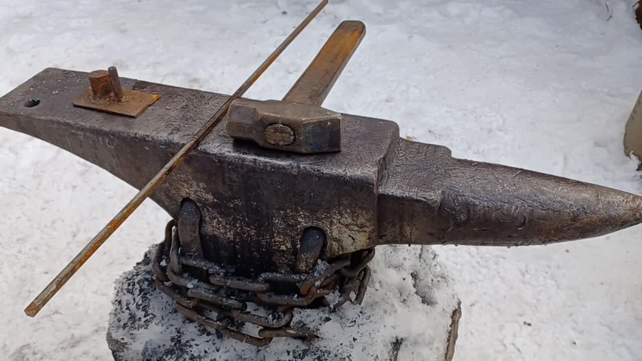 How to Forge Tools: No Forge Weld Fire Poker