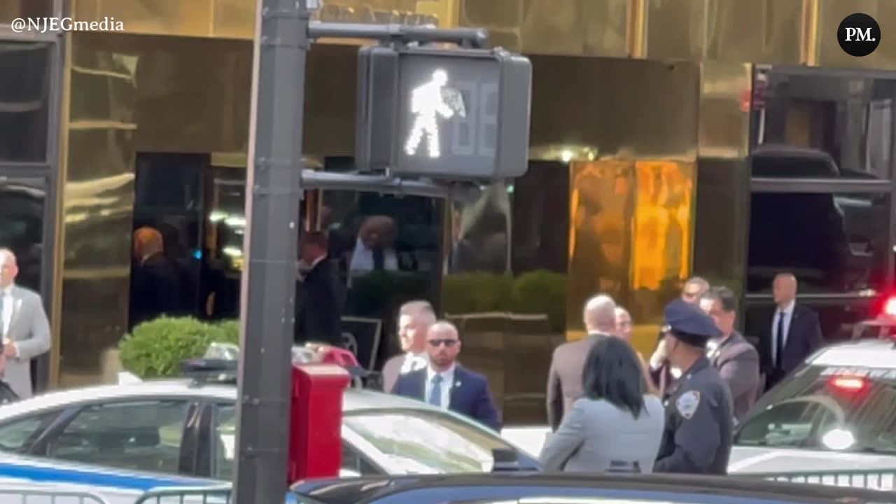 President Trump arraignment. Arrival at Trump Tower/Manhattan Criminal Courthouse | 4/3-4/4/23