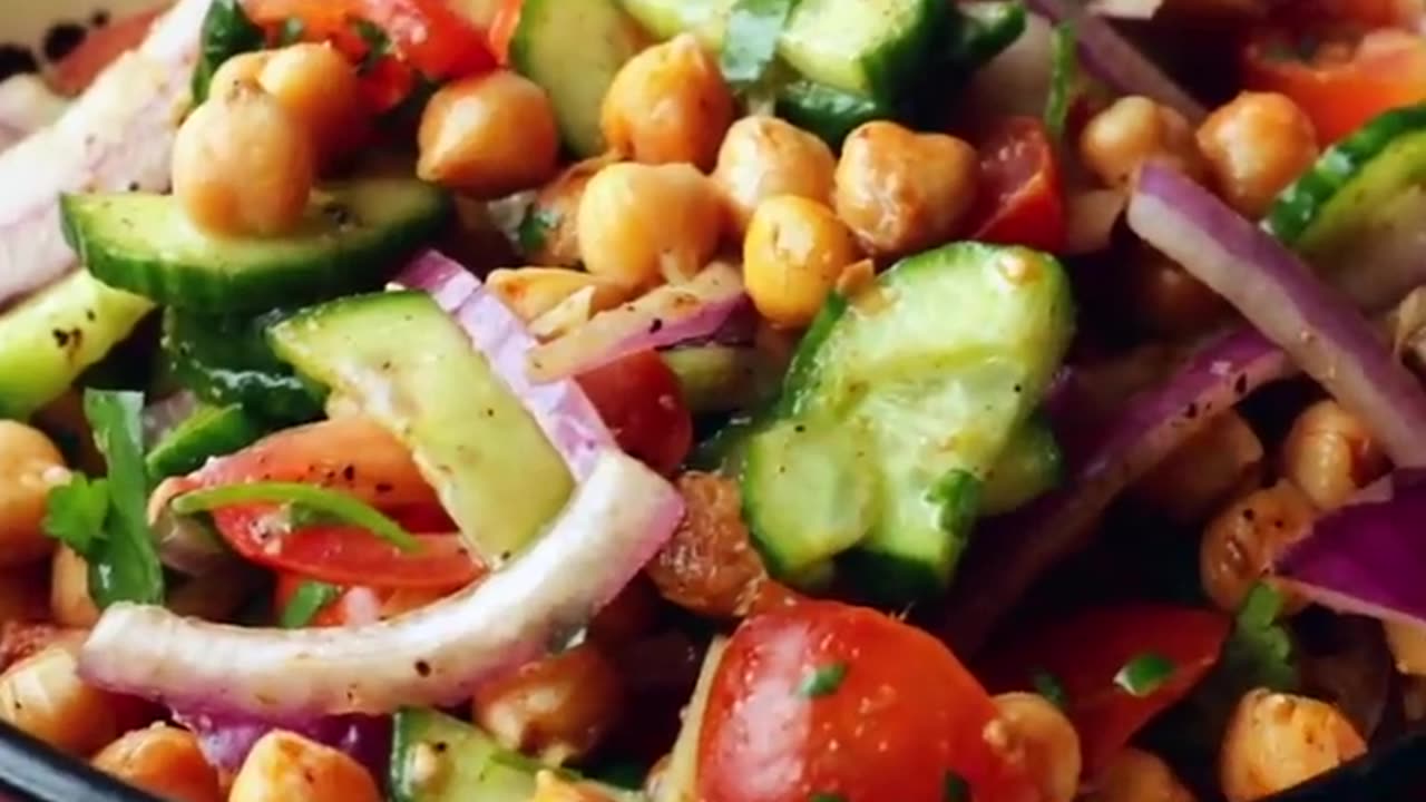 Easy Protein salad recipe 🥗