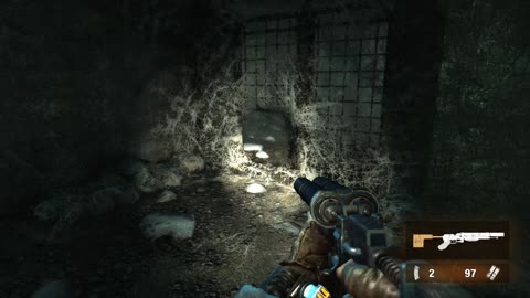 Metro Last Light Redux - Artyom Clearing Spider & Watchmen Tunnels With Rail Car