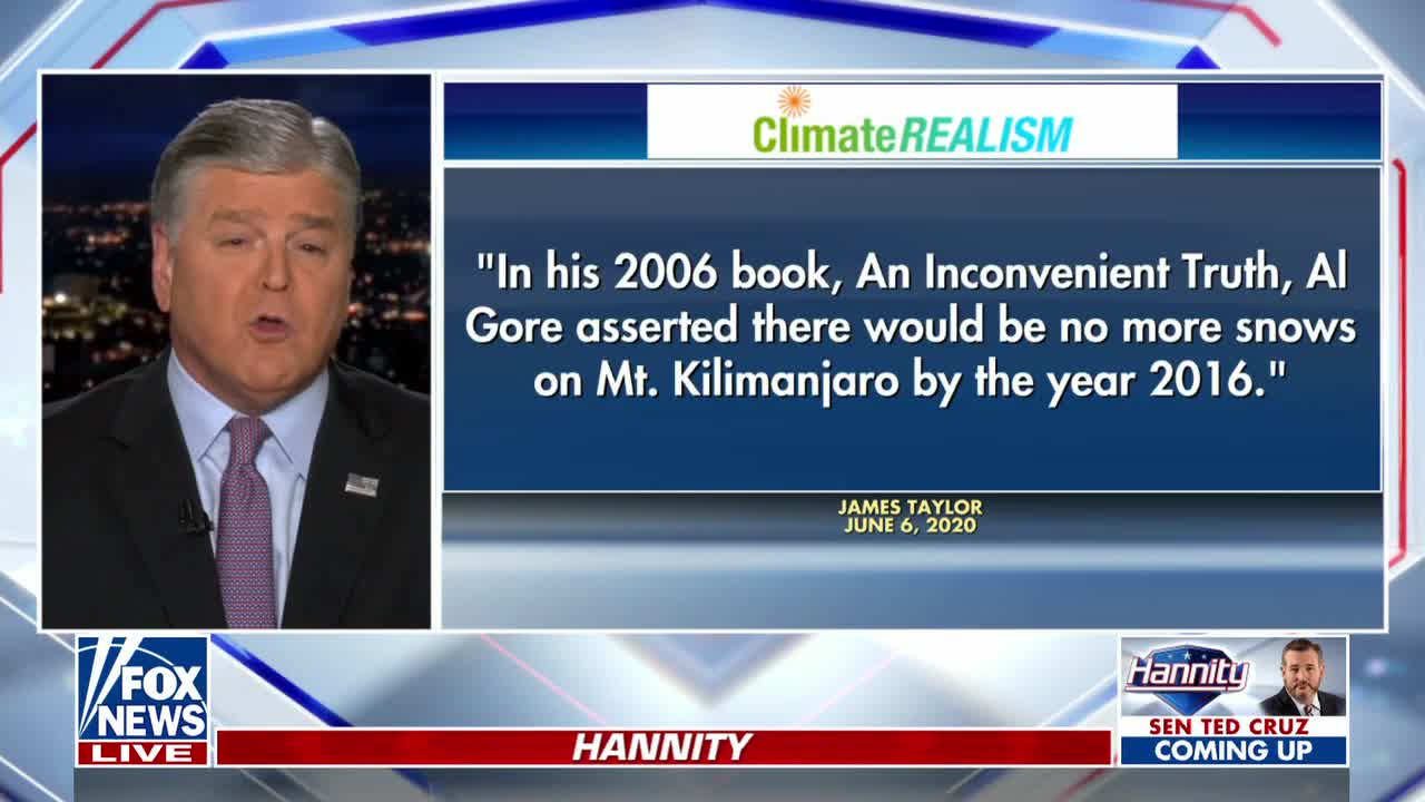 Hannity- Al Gore is lying to your face