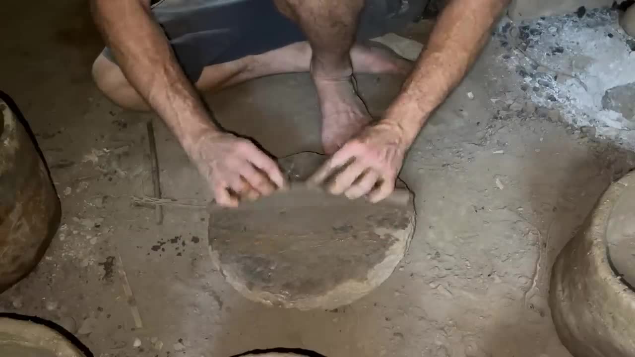 Primitive Technology: Purifying Clay By Sedimentation and Making Pots