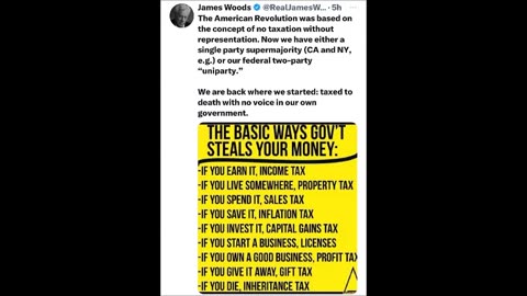 James Woods - how they steal our $$$