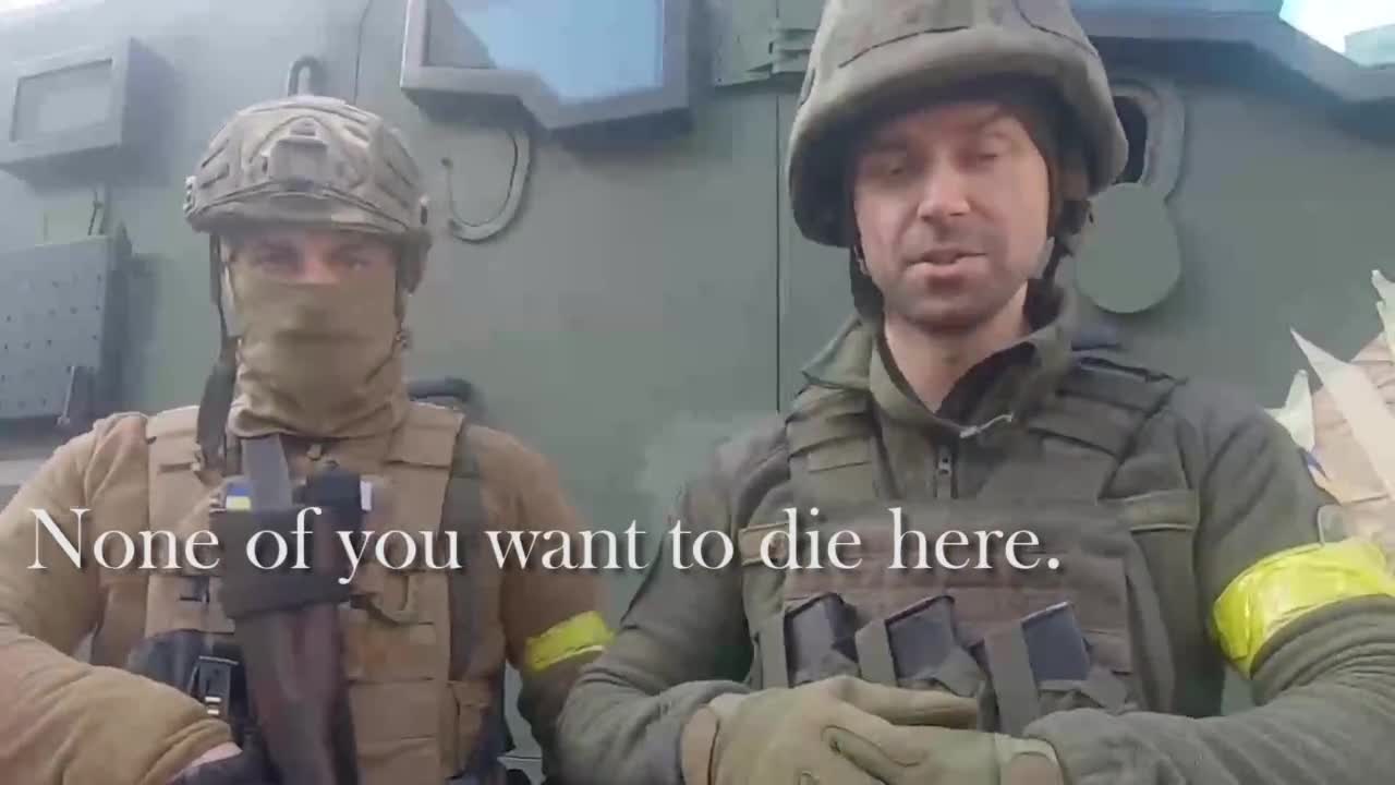 Ukrainian🇺🇦 Army’s message to Russian Troops