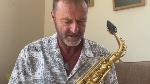 Holding the Saxmonica