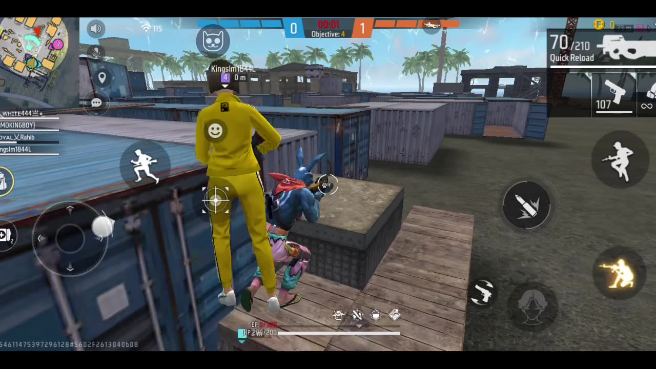 Freefire Live Stream Mobile Gameplay