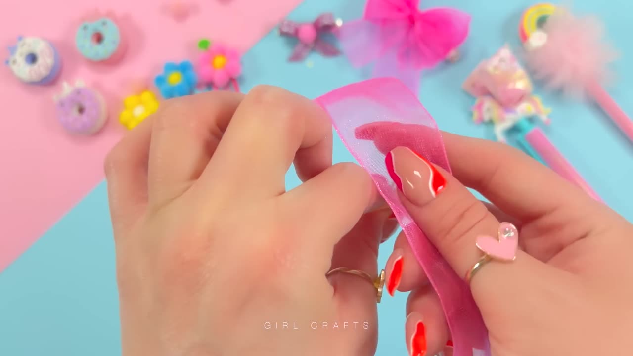 10 DIY - How To Make Cute Hair Pins