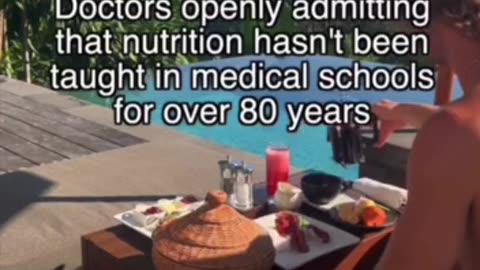 Doctors discuss their training when it comes to nutrition. Shocking