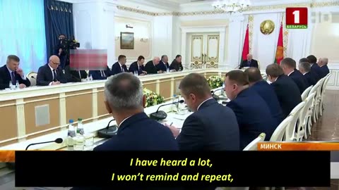 PRESIDENT LUKASHENKO: EXCUSE ME, I´M NOT AN ANTI-SEMITE, BUT...