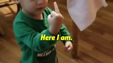 Daddy finger Daddy finger where are you? Here I am