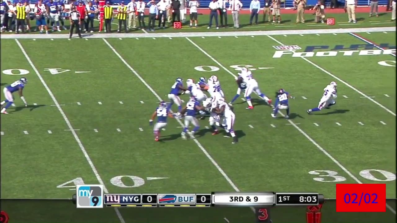 2016 Tyrod Taylor Preseason Passing