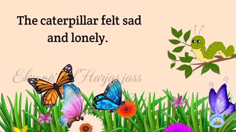 The Caterpillar And Butterfly 🦋