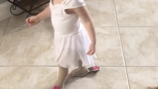 Little lady in a hat