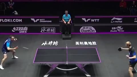 Insane ping pong match