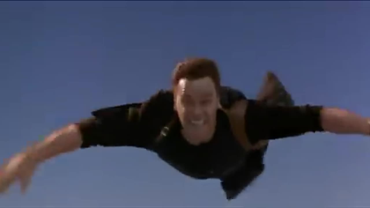 Arnold Schwarzenegger Plane Scene
