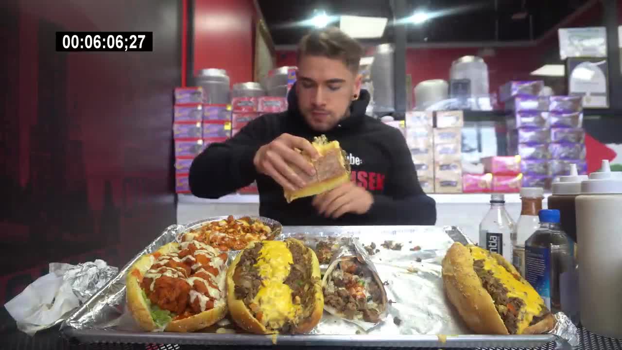 IMPOSSIBLE 13LB CHEESESTEAK CHALLENGE