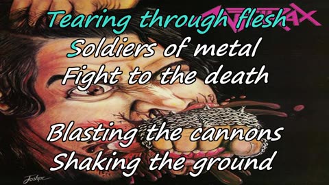 Anthrax - Soldiers of Metal {karaoke in the night}