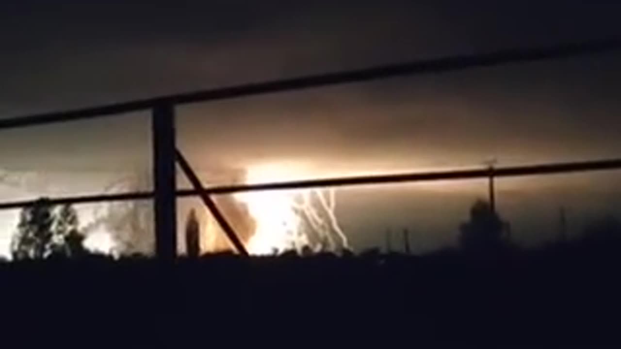 Powerful detonation in Pavlograd after Russian Defence Airstrikes