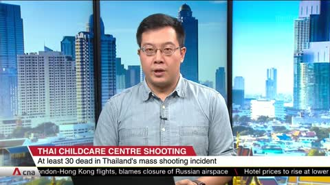 At least 30 killed after mass shooting at childcare centre in northern Thailand