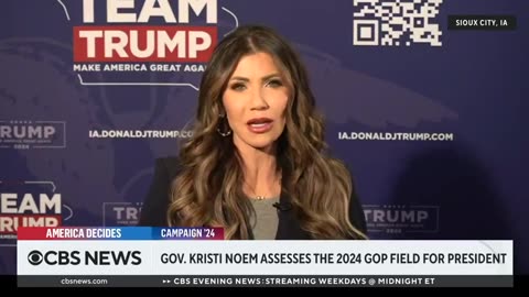 Gov Kristi Noem: I’d Go Back To The Trump Days In A Heartbeat!