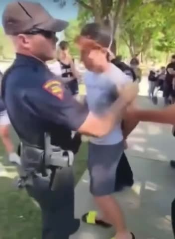 Young Christian preacher arrested for praying on a sidewalk in Wisconsin.