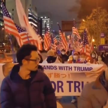 Japan Supports Trump. World is waking up.