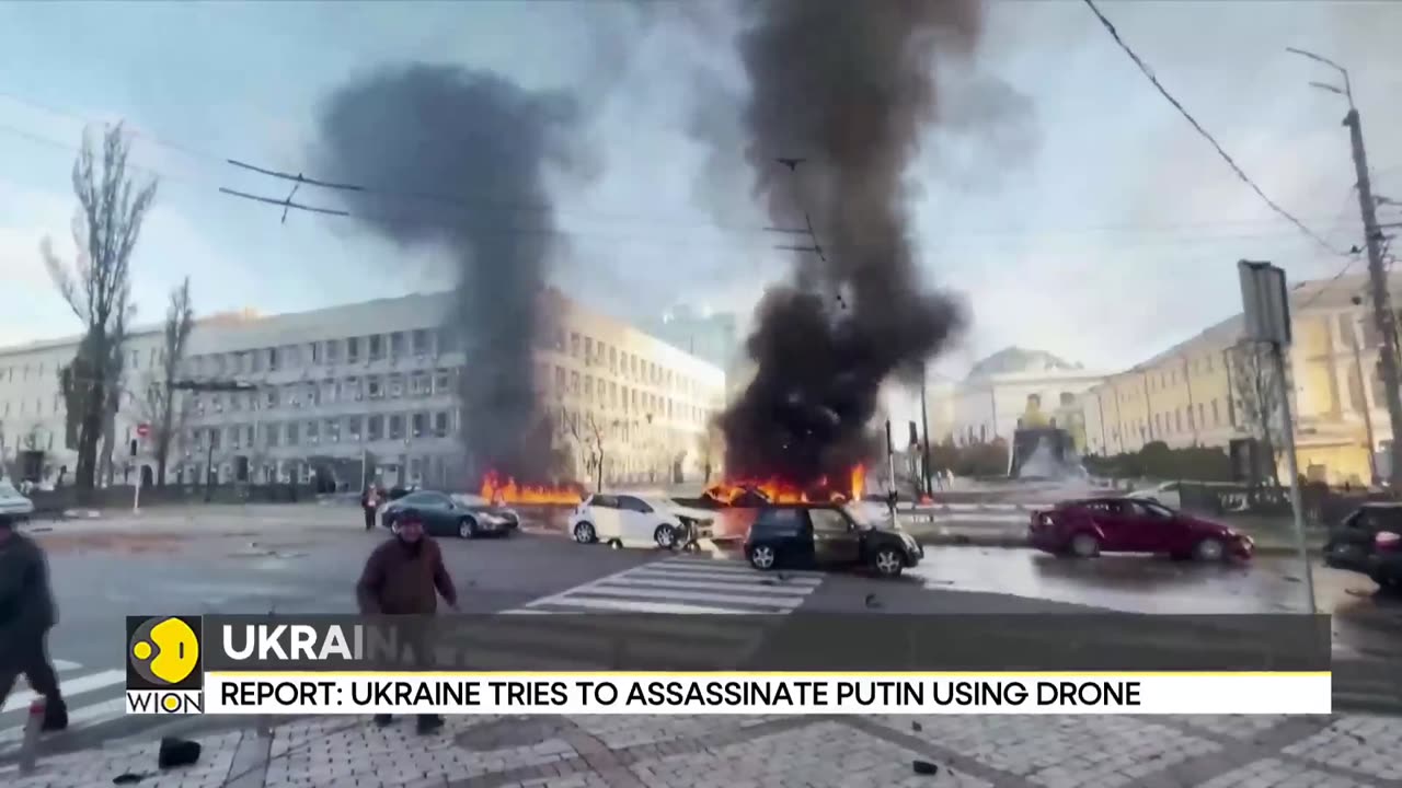 Ukraine used kamikaze drone in Putin assassination attempt Report Latest News WION.