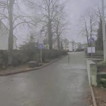 Ruas Residenciais de Rothenburg ob der Tauber em 1º de janeiro de 2021