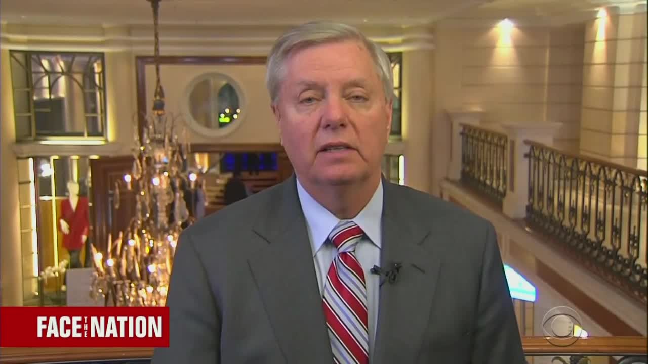 Lindsey Graham presses for reallocation of funds to build the border wall