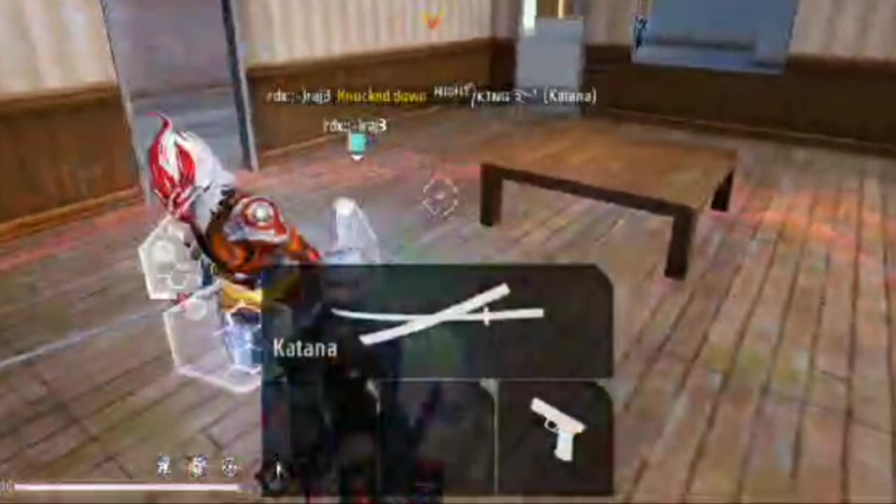 Impossible😈1v4 katana clutch😱🔥 Teamates gone mad ||