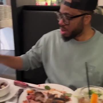Hows many different types of Brazilian meat do you think he tried before getting full