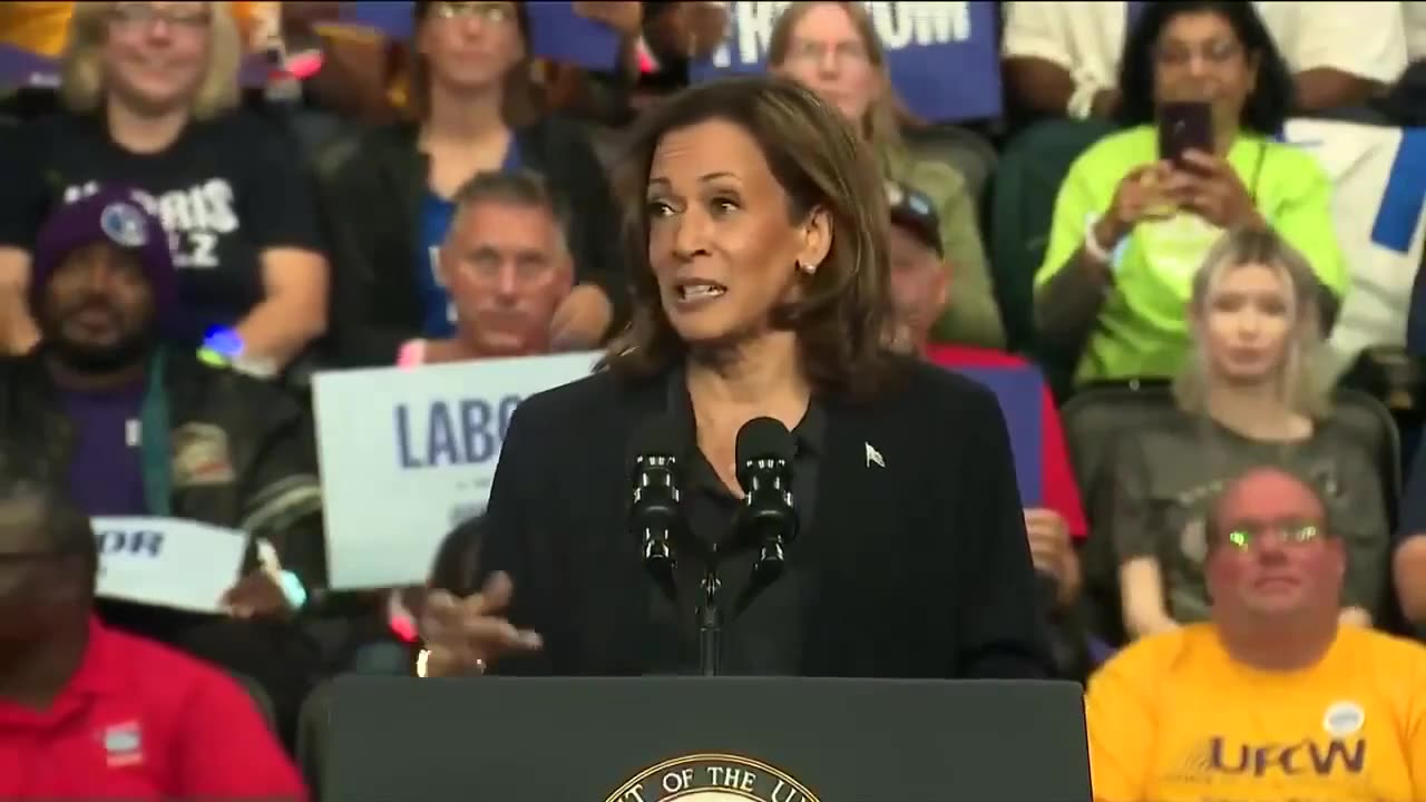 Kamala Harris Discovers the Number 32!