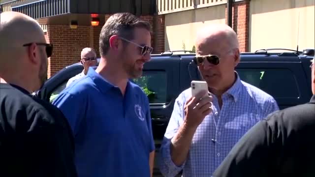 Biden treats union workers to lunch on Labor Day