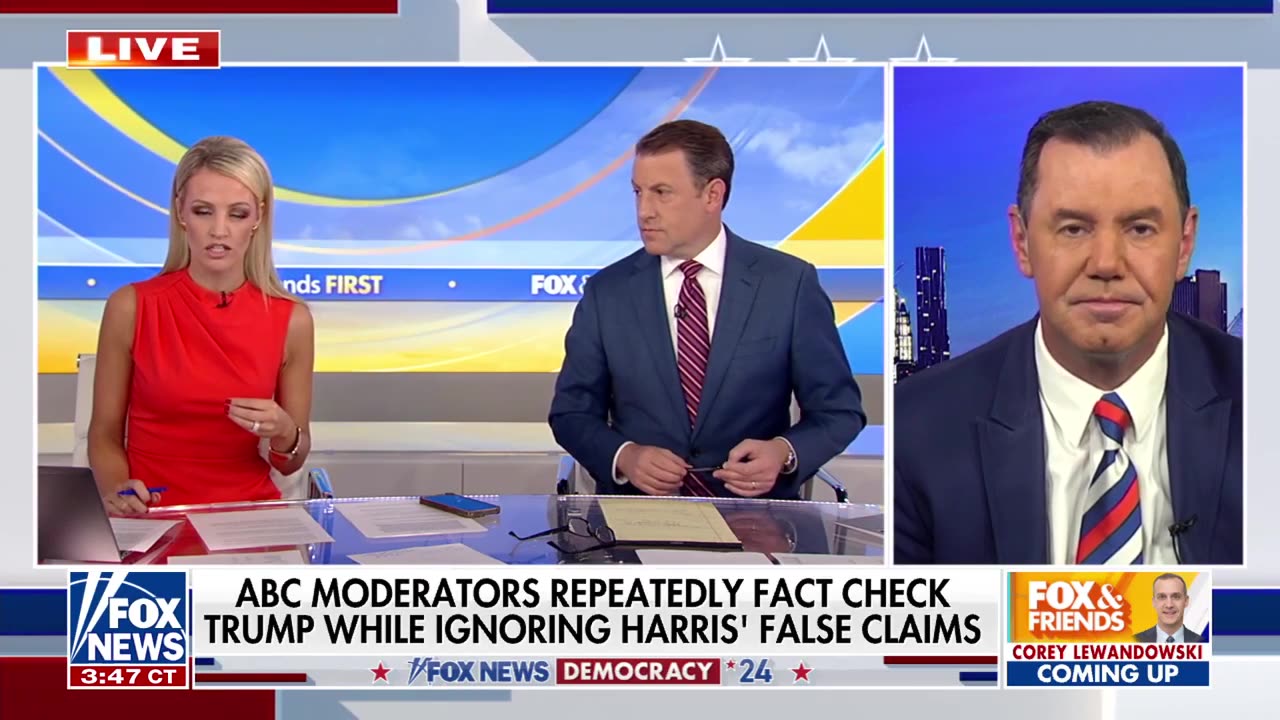 ABC called out for repeatedly fact-checking Trump, ignoring Harris' false claims: No 'slam dunk'