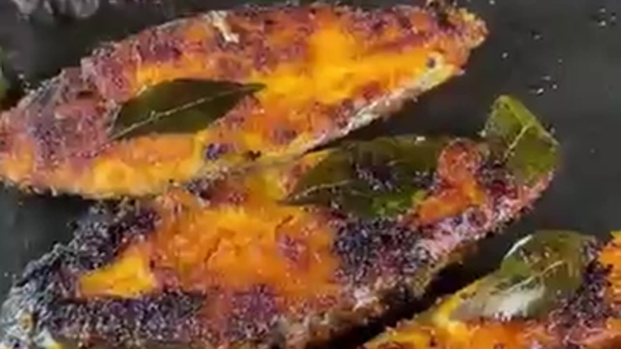 Fish Tawa Fry Asmr Cooking