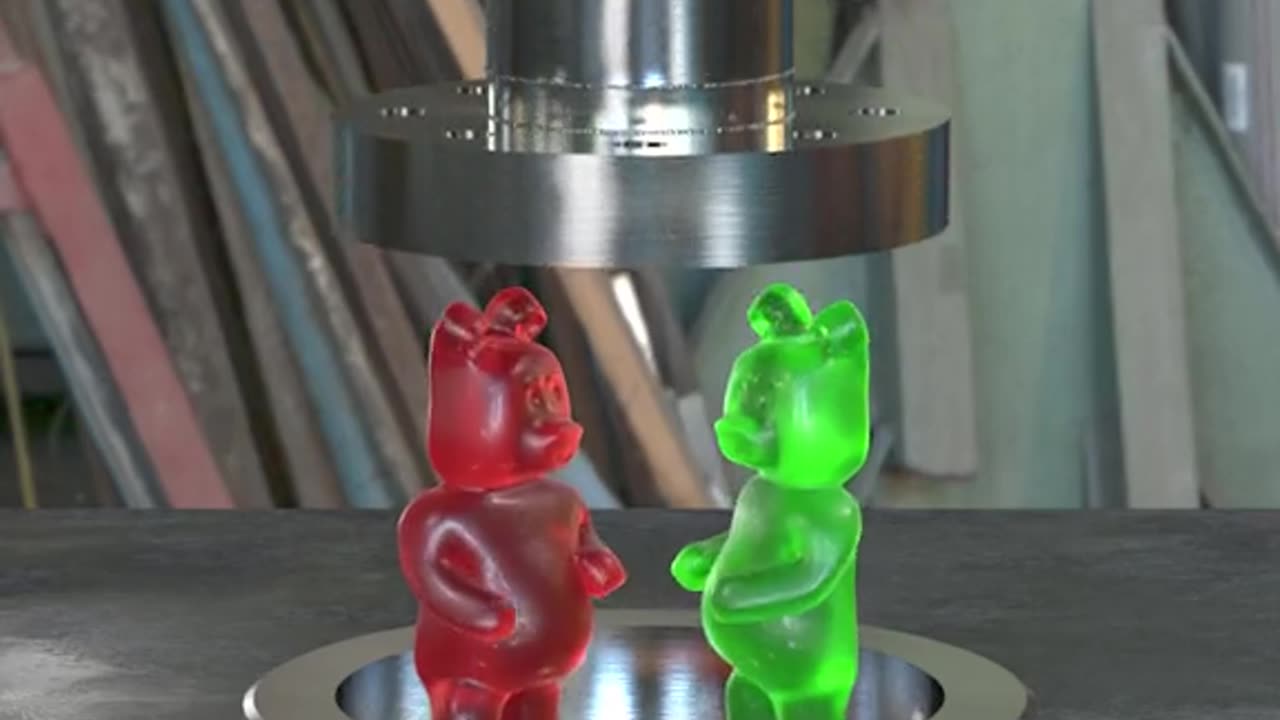 Jelly nafti gummy bear in an alternate universe 🙄