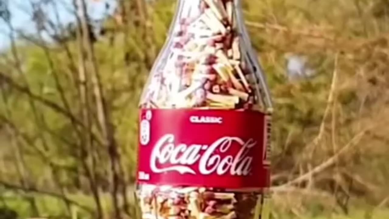 coco cola bottle satisfying experiment #Satisfying #experiment #oddlysatisfying