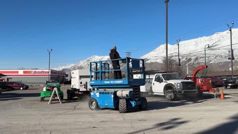 Scissor Lift 2007 Genie GS3268RT 4x4 Dual Fuel 32' Platform Scissorlift