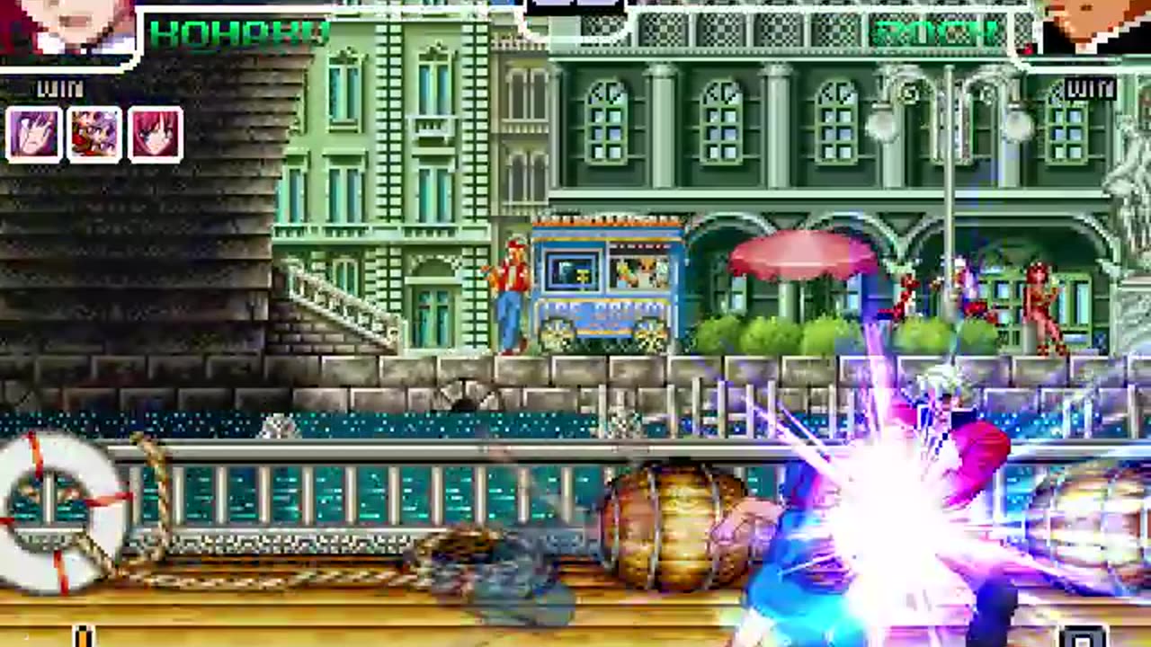 Hisui, Kohaku, Mech Hisui, and the fleet (Me) vs Rock Howard
